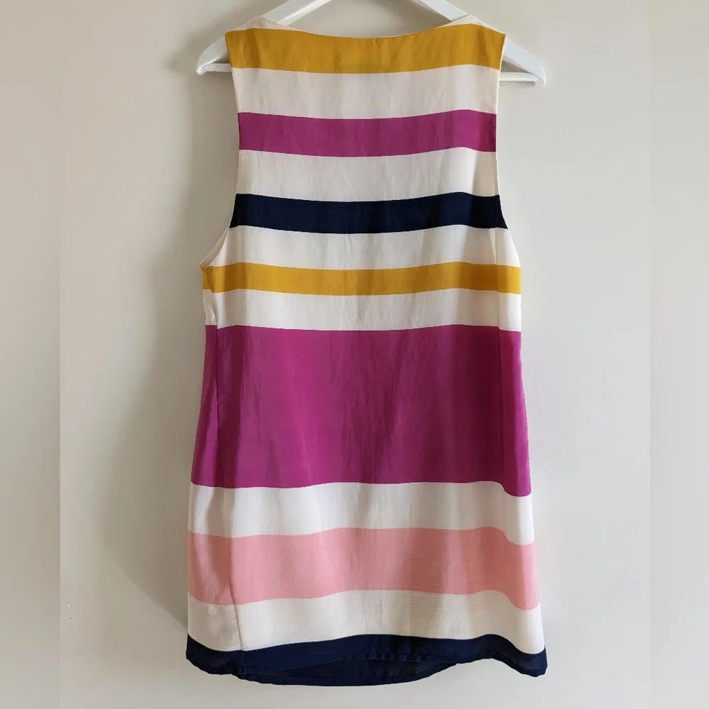 Bec & Bridge Striped sleeveless Shift Dress 12 - Picture 8 of 8